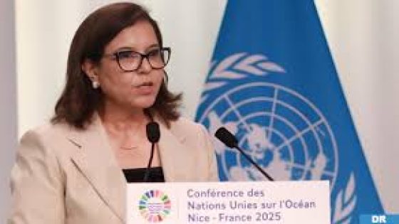 Marruecos reafirma en la ONU su compromiso con la protección de los océanos y el desarrollo de la economía azul.