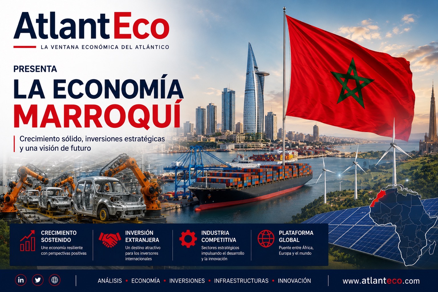 Marruecos se consolida como la nueva potencia industrial de África